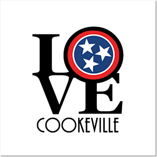 LOVE Cookeville Tennessee Posters and Art